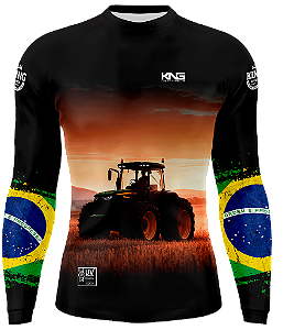 CAMISETA KING BRASIL COM PROTEÇÃO SOLAR UV 50+ (KD00527N) - INFANTIL