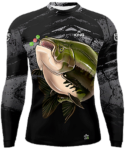 CAMISETA KING BRASIL COM PROTEÇÃO SOLAR UV 50+ (KFF648N) - INFANTIL