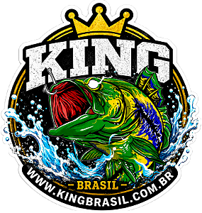 ADESIVO KING BRASIL - AD-01 - BLACK BASS