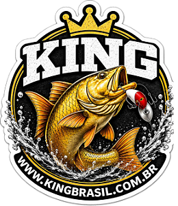 ADESIVO KING BRASIL - AD-07 - DOURADO