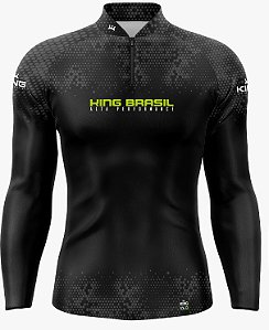 CAMISETA CAMUFLADA KING BRASIL COM PROTEÇÃO UV 50+ (KD00533N)