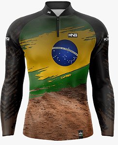 CAMISETA AGRO KING BRASIL COM PROTEÇÃO UV 50+ (KD00524A)
