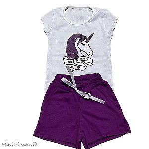CONJUNTO INFANTIL MENINA VERÃO