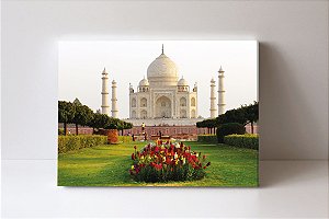 Quadro em Canvas Taj Mahal mausoléu situado em Agra na Índia.