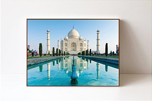 Quadro em Canvas Taj Mahal