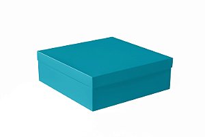 Caixa quadrada Azul