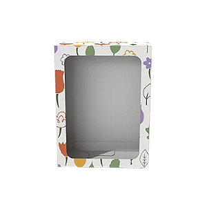 Caixa Visor Flores 12Lx15Ax 6P
