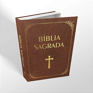 Caixa Livro Decorativa - BÍBLIA