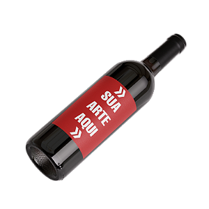 Rótulo Adesivo para Vinho - Personalizado