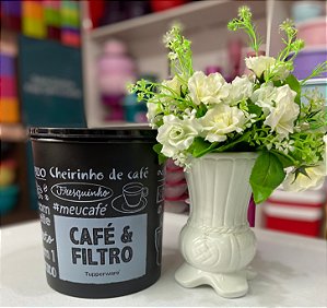 TUPPER CAIXA CAFÉ E FILTRO