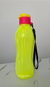 Garrafa Eco Tupper Plus 500ml Amarelo Fluo