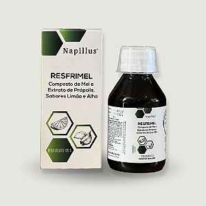 RESFRIMEL Composto de Mel E Extrato de Própolis, sabores Limão e Alho