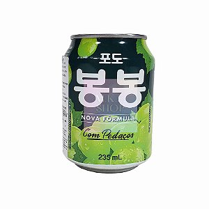 Suco De Uva Verde Com Pedaços Bon Bon Haitai - Pequeno - 235ml