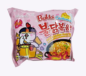Lamen Coreano Buldak Carbonara Hot Chicken