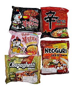 Kit Lamen Apimentado Sabores da Coréia