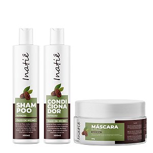 Kit Nutrição Inatiê Óleo de Rícino 300ml