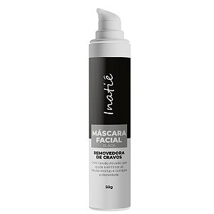 Máscara Black Facial Carvão Ativado+Colágeno Inatiê 50 Gr
