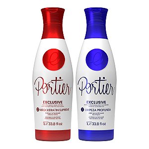 Portier Exclusive Progressiva Profissional 2x1L Original