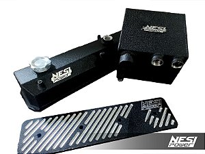 KIT TAMPA DE VÁLVULAS + TAMPA TUCHOS + RESPIRO OPALA 4 CILINDROS - PRETO TEXTURIZADO