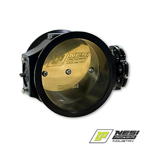 CORPO DE BORBOLETA NESIPOWER 90MM V-BAND - PRETO