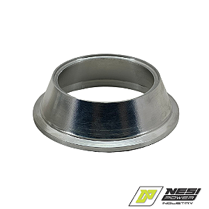 FLANGE SOLDAVEL V-BAND 90MM EM ALUMÍNIO NESIPOWER
