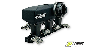 KIT COLETOR HÍBRIDO GM OPALA 6 CILINDROS - HÍBRIDO + TBI + FLANGE BILLET