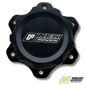 BOCAL DE APARAFUSAR + TAMPA UNIVERSAL 5” – PRETO ANODIZADO