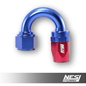 Conexão 12an 180º Nesipower - Azul e vermelho