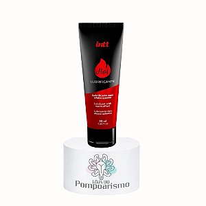 Gel Lubrificante Íntimo Base de Água Quente Morango Hot