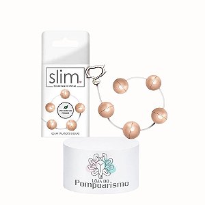 Colar Tailandês para Pompoarismo Metal Slim M - Saúde Íntima e Bem-Estar Feminino