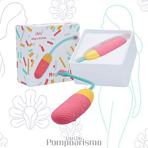 Magic Vini Lite – Love Egg com 20 Vibrações Recarregável e Discreto