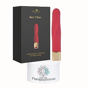 Red Vibez – Vibrador de Luxo Compacto com 10 Vibrações Silenciosas