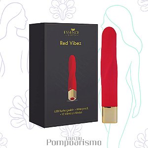 Red Vibez – Vibrador de Luxo Compacto com 10 Vibrações Silenciosas