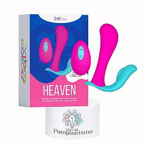 Heaven Vibrador com Controle Remoto – Estímulo Duplo Clitóris & Ponto G