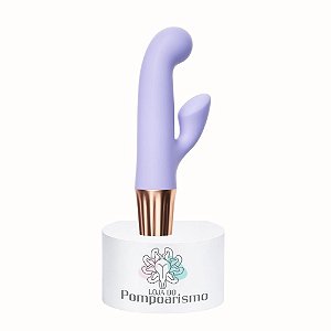 Mini Vibrador Lilás – Estímulo Preciso com 10 Modos de Vibração