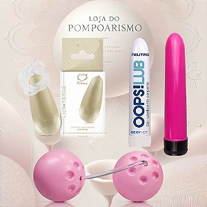 Exercício Saúde Pélvica - Kit Gel Lubrificante Pélvico
