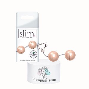 Bolas de Ben Wa para Pompoarismo em Metal Slim