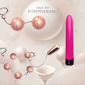 Kit Performance Íntima Metal Slim - Bem-Estar e Saúde com Pompoarismo