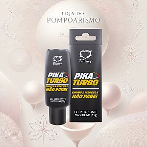 Pika Turbo Gel Retardante Masculino – Controle e Mais Tempo na Relação