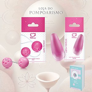 Kit Pompoarismo Iniciante – Cone 20g + Bolinha Ben-Wa com Fio