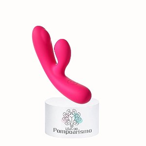 Vibrador Recarregável com Estímulo Clitoriano e Ponto G | 10 Modos