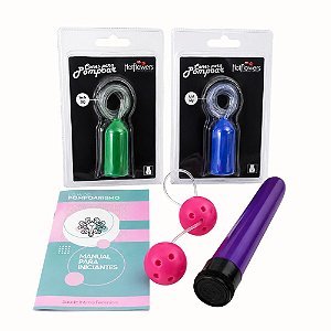 Kit para Exercícios Pélvicos | Cones, Ben Wa e Personal