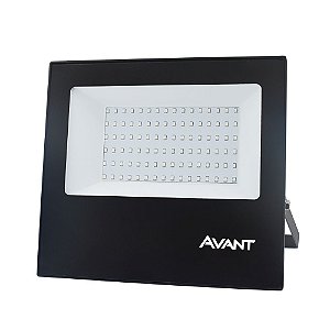 REFLETOR SLIM LED 100W 3000K IP65 SLIM100 BIVOLT AVANT