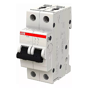 MINIDISJUNTOR ABB 2P 10A 440V FIXO ISOLADO A AR S202-C10