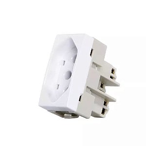 MÓDULO TOMADA 2P+T 20A 250V BRANCO SLEEK - 16048
