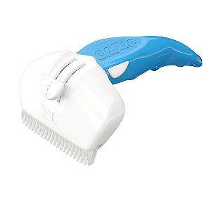 REMOVEDOR DE PELOS PARA CAES MEDIOS - AZUL EAZEE