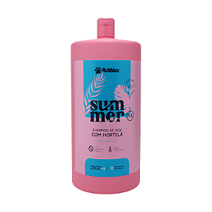 SHAMPOO PET ACAI COM HORTELA SUMMER 2,5L (1:4) - BUBBLES