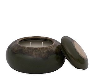 Potiche Jade com vela