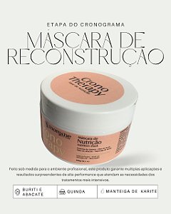 MÁSCARA CRONOGRAMA CAPILAR FASE DE RECONSTRUÇÃO 300G