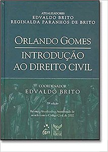 Introduçao Ao Direito Civil Santos Orlando Gomes Dos